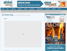 Tablet Screenshot of globalslag.com